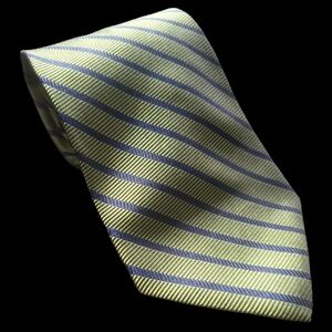 NWT Brooks Brothers Men Repp Tie Green and Blue Stripes Preppy 3.5 in Wide